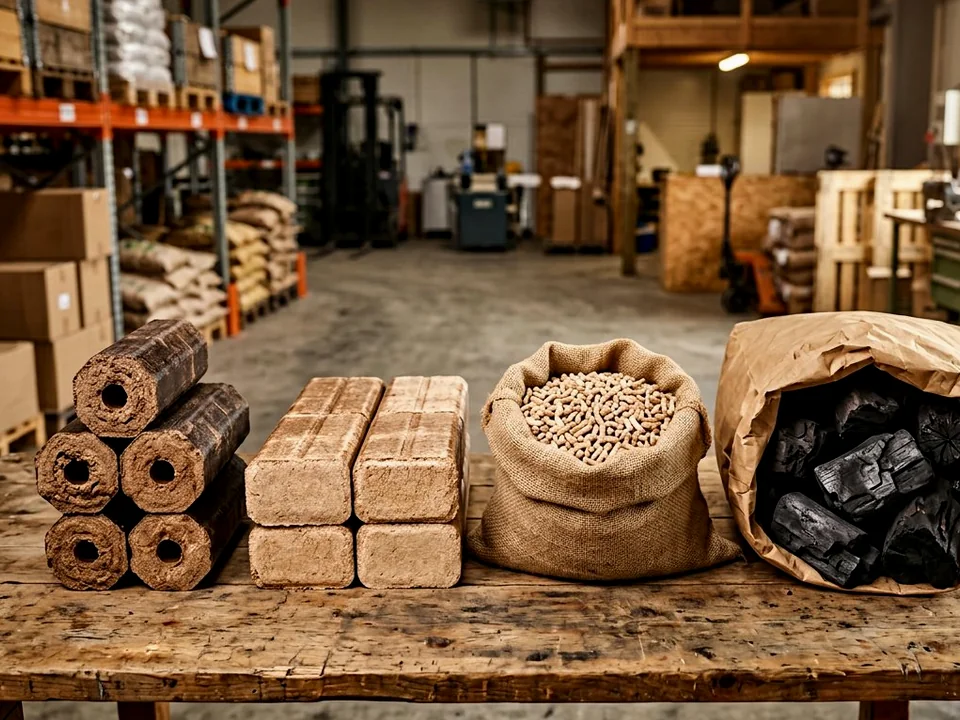 Ракурс 2: Топливные брикеты Pini Kay